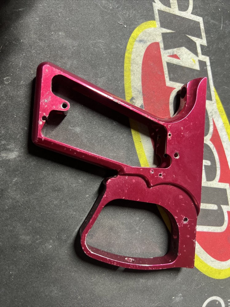 SMART PARTS NERVE & SHOCKER SFT TRIGGER FRAME GLOSS RED PAINTBALL GOG SP