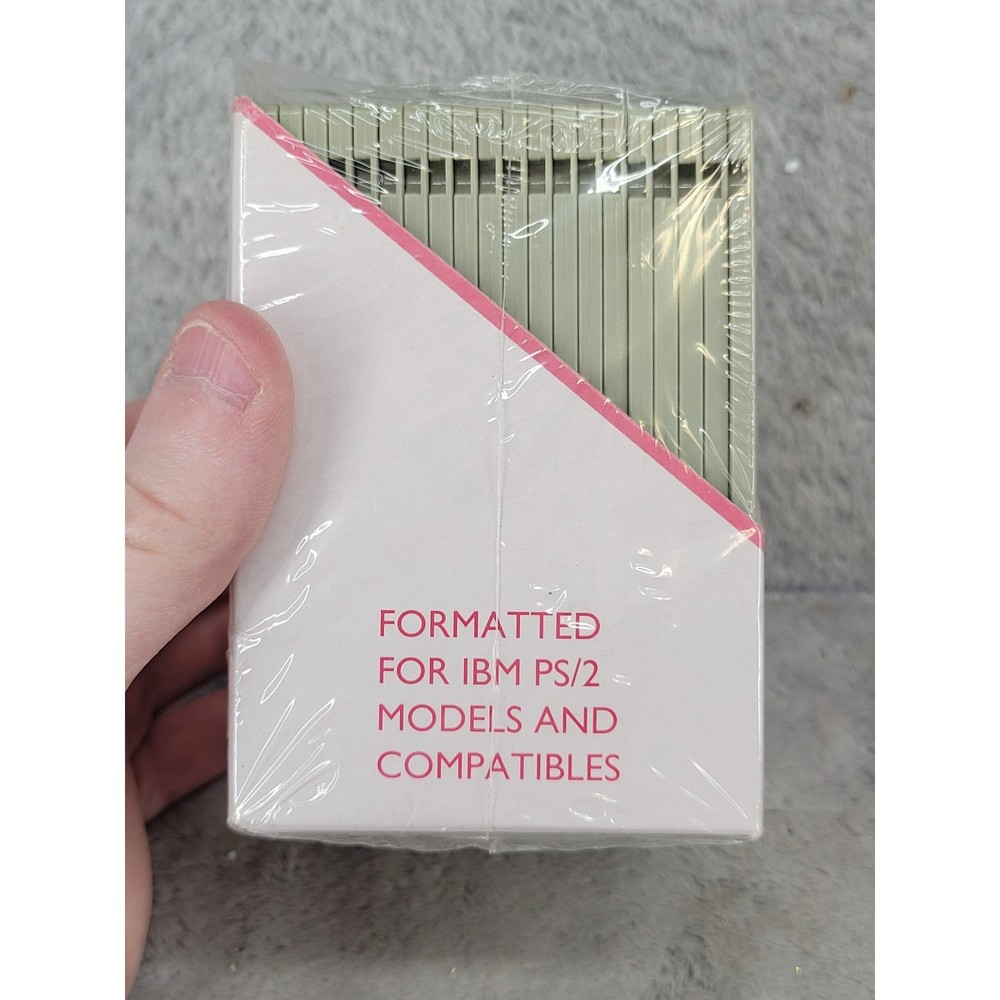 HMC 3.5" DSHD Formatted Floppy Diskettes 20 Pack IBM PS/2 Compatible