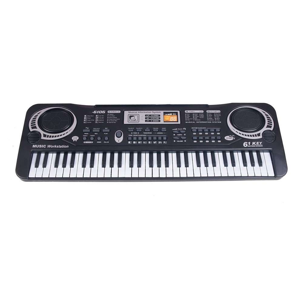 61 Key Multi-function Electronic Piano With Microphone Educational Music Toy
