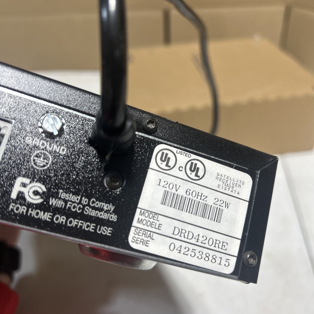 RCA DirecTV Plus DRD420RE Satellite Receiver