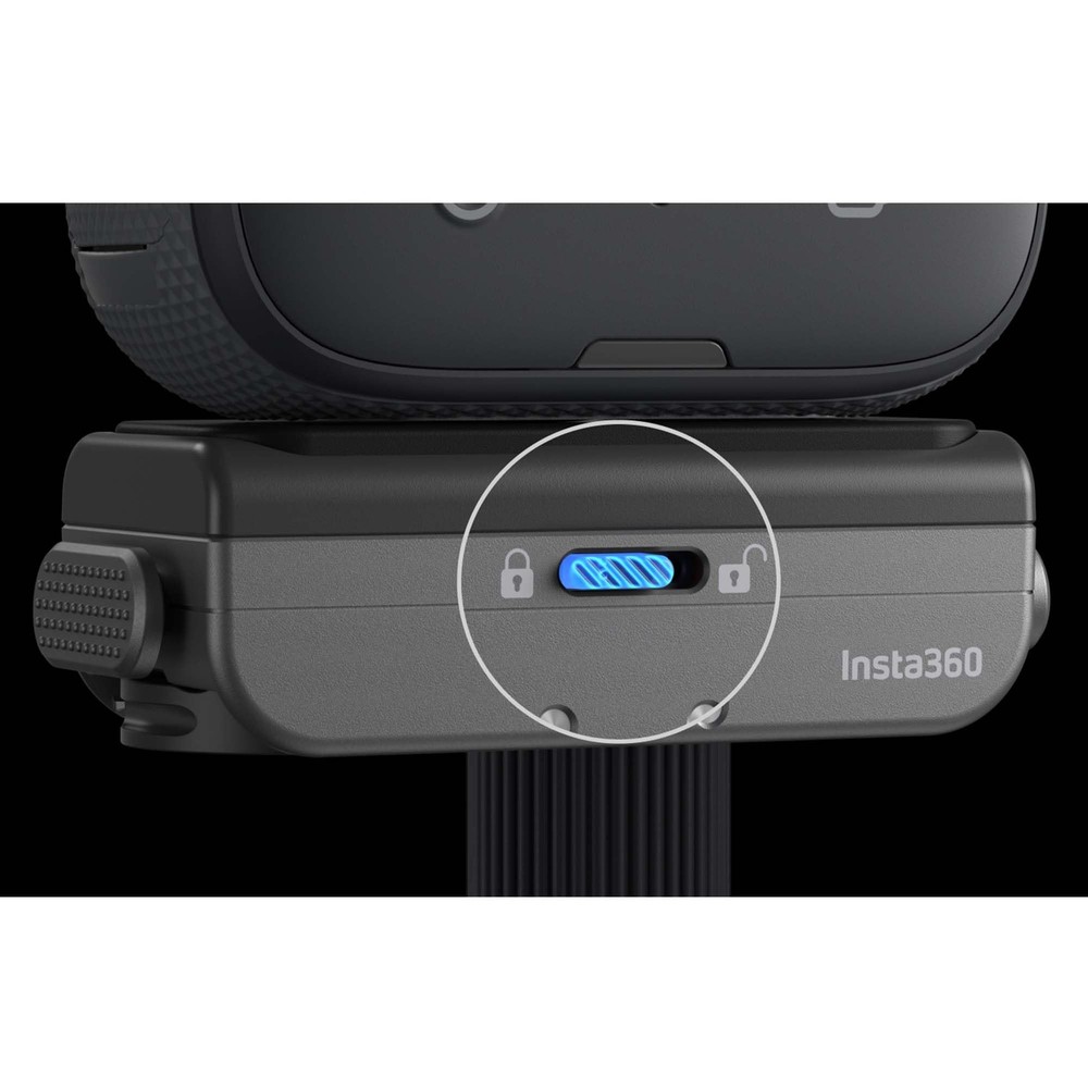 Insta360 Quick Release Mount 2.0(New Version), Compatiable X5/X4X4 Black