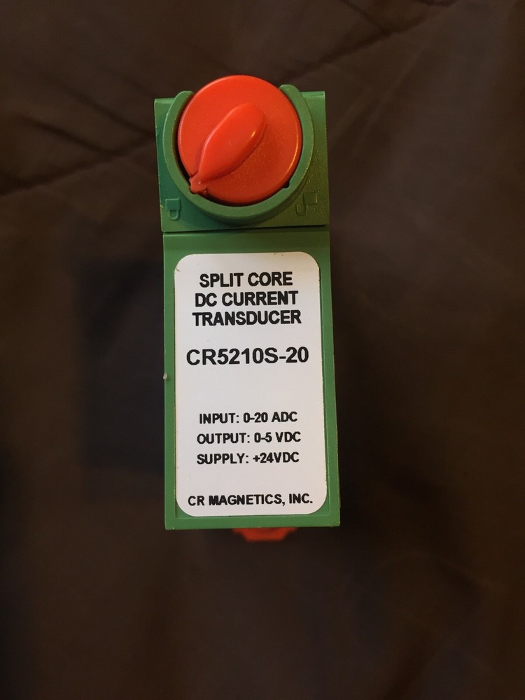 Split Core DC Current Transducer and Bimba 12/24VDC Controller