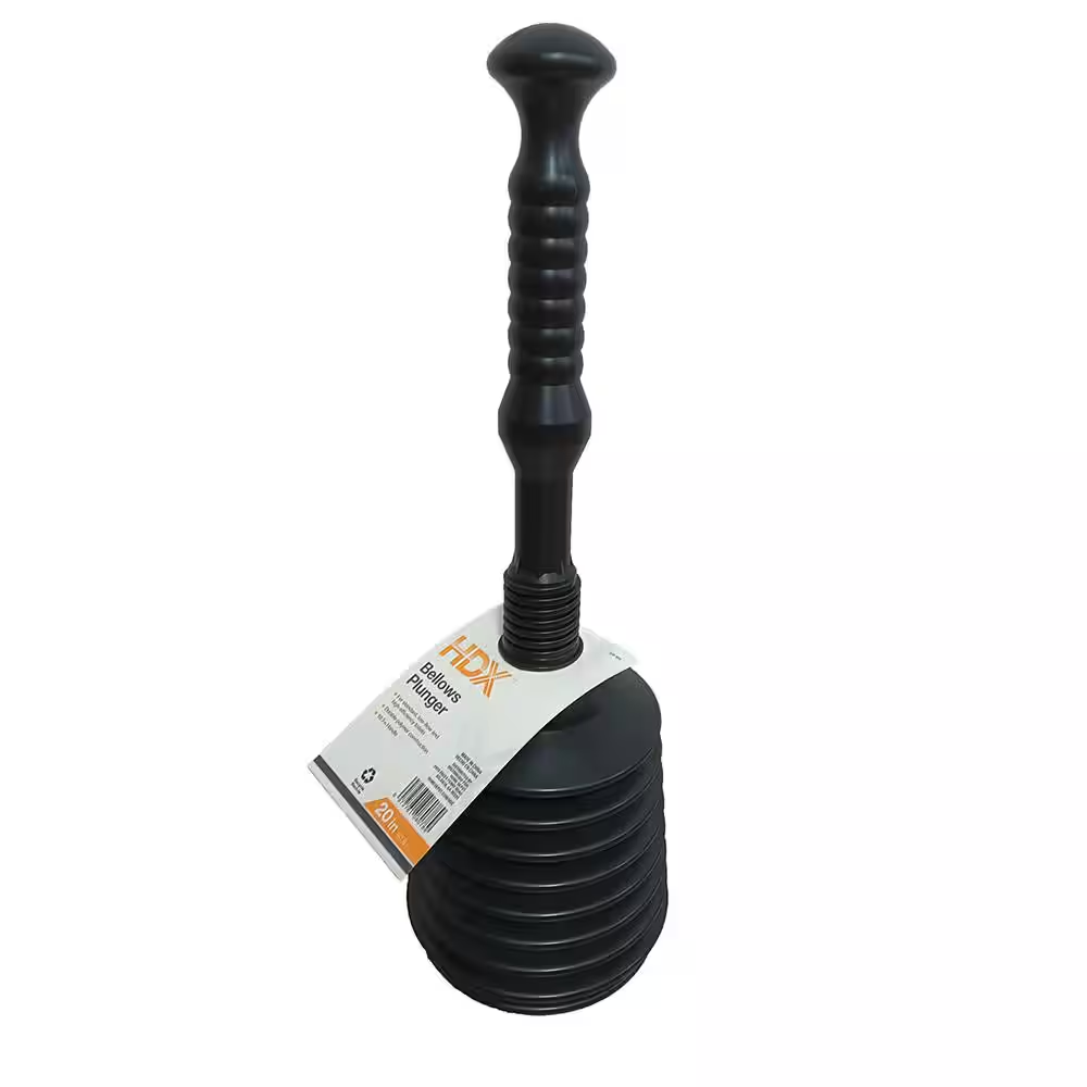 Bellows Toilet Plunger