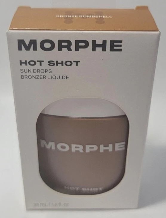 Morphe Hot Shot Sun Drops Liquid Bronzer ~ BRONZE BOMBSHELL ~ 30 ml / 1 fl oz