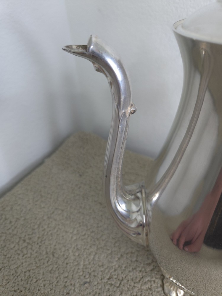 Sheridan Silverplate Tea Kettle 9.5 High x 9 Wide