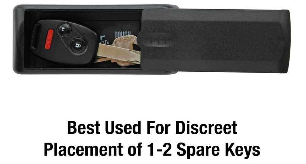 Master Lock Magnetic Key Holder, 1 Pack, Black