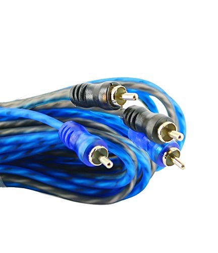 Memphis Audio EQL7 EQ + 3 Pcs Audiobank LRC-17FT RCA Cables Bundle