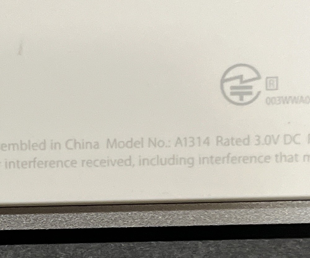 Apple Wireless Keyboard A1314 Bluetooth Keyboard Tested, Fully Working