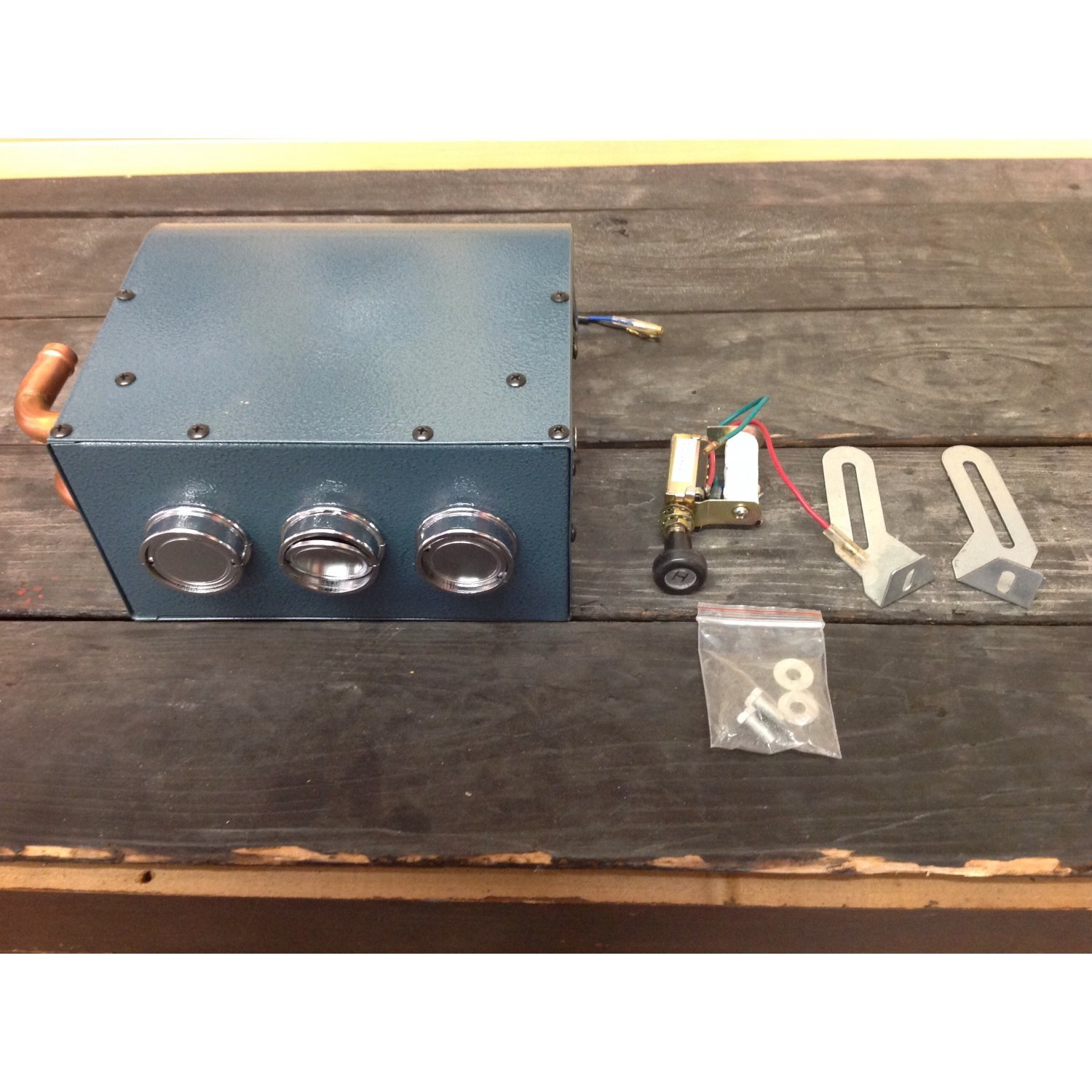 Compact Heater Deluxe Kit vintage parts usa truck custom vintage retro old car t