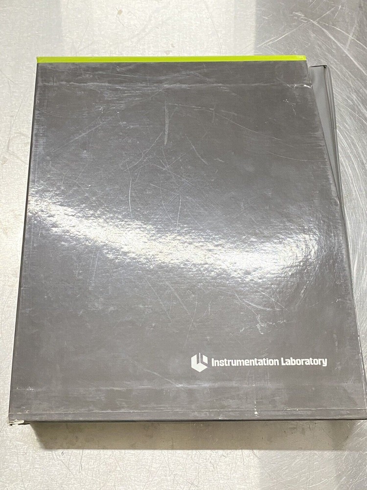 Instrumentation Lab Synthesis 15 Blood Gas Analyzer - Users Guide / Instruction