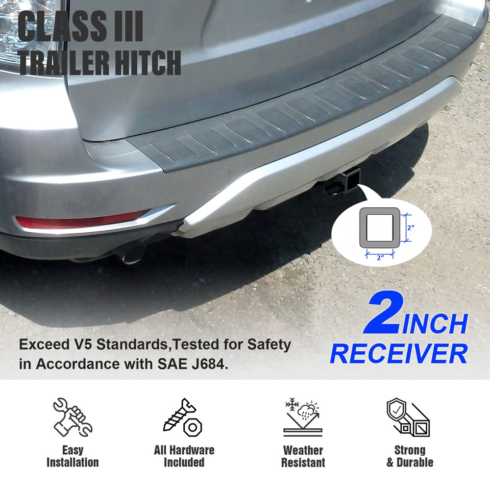 Towing Hitch Receiver Class 3 for Subaru Forester ALL 2009-2013