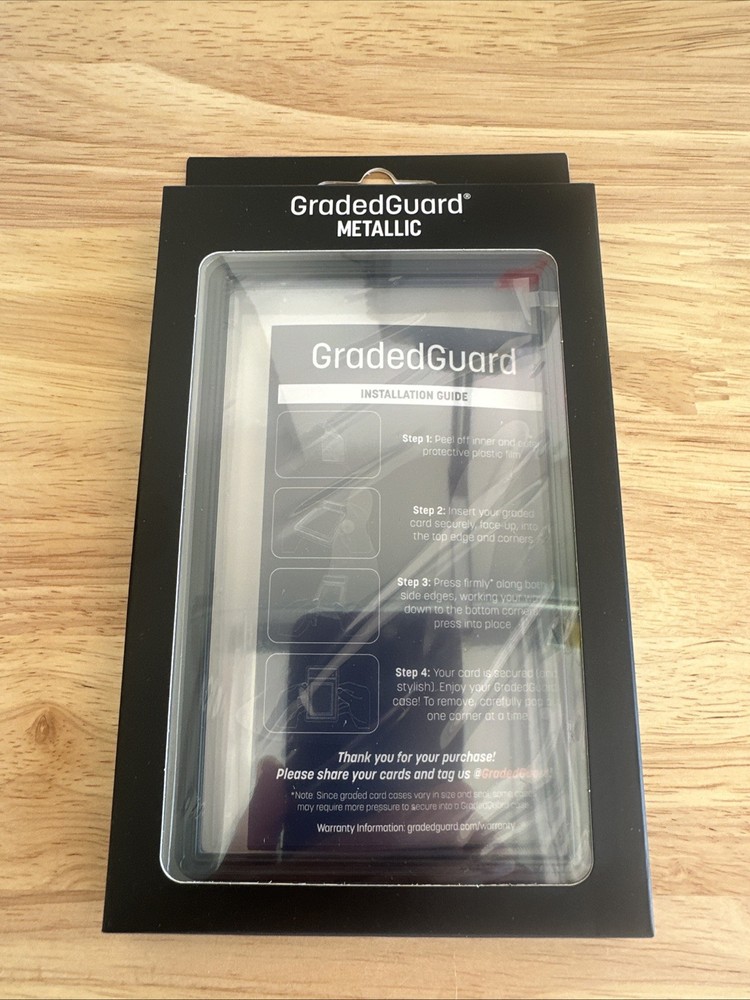 GradedGuard PSA Graded Card Case Guard Protector OBSIDIAN Limited Edition