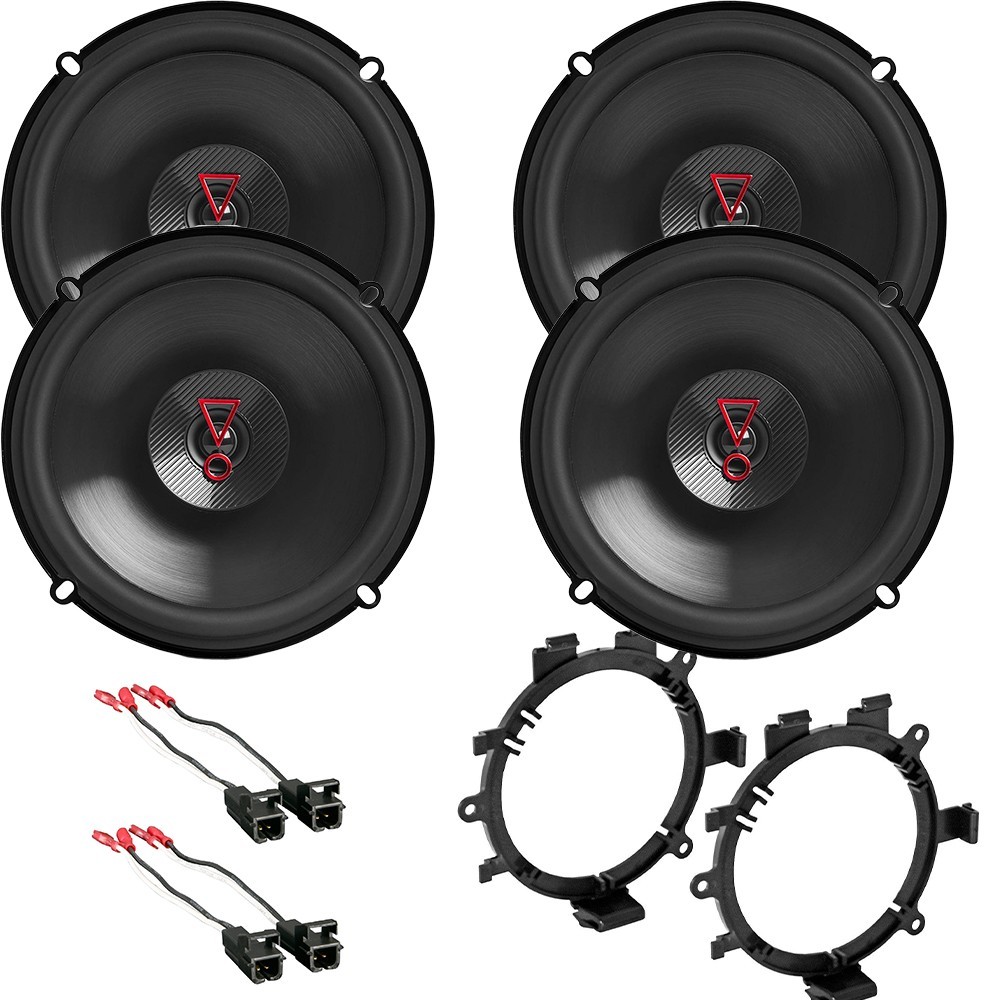 JBL Stage3627F Front & Rear Speaker for 1999-2006 Silverado Crew Cab 4 door ONLY