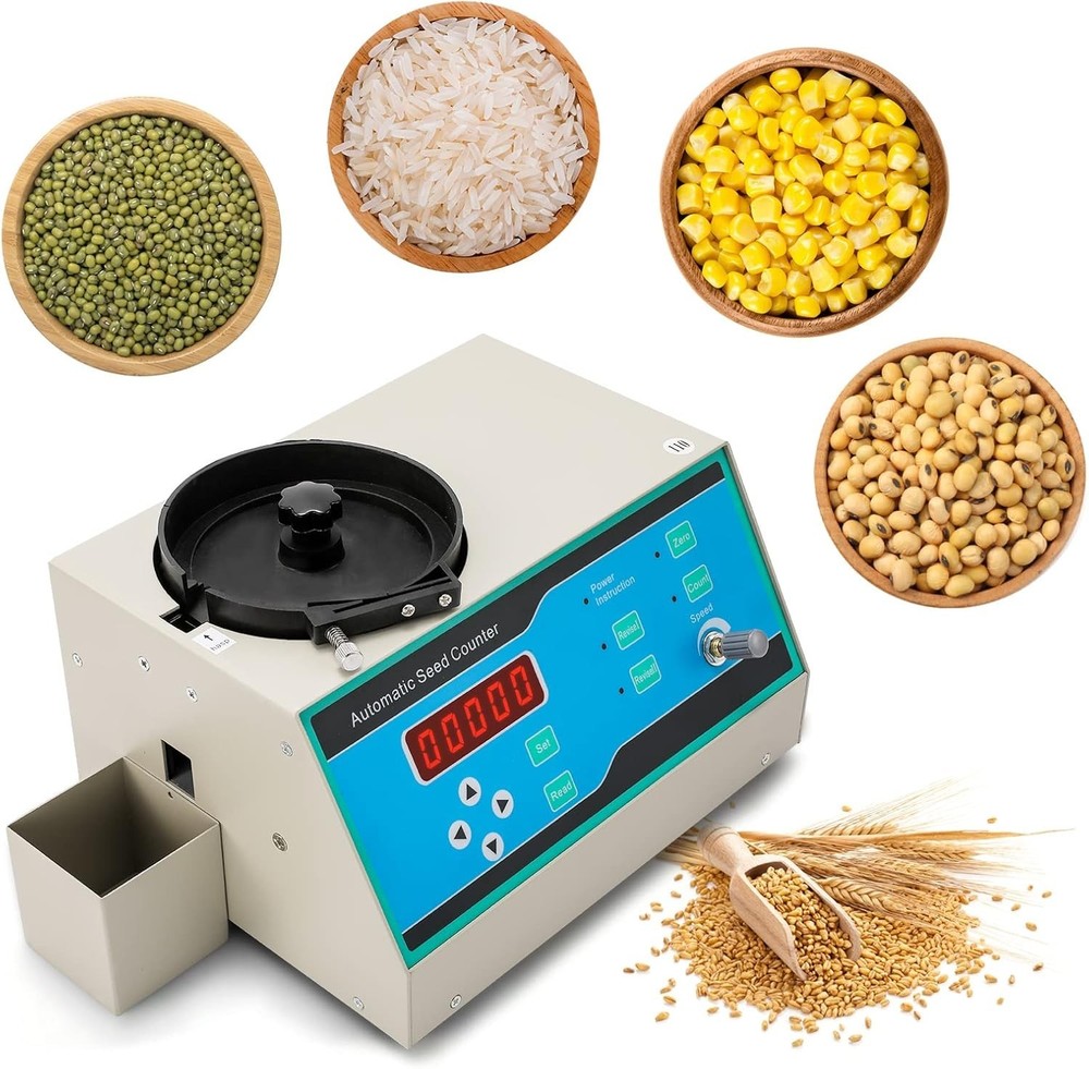 CGOLDENWALL New Automatic Seeds Counter Machine Microcomputer Automatic#4536AR2