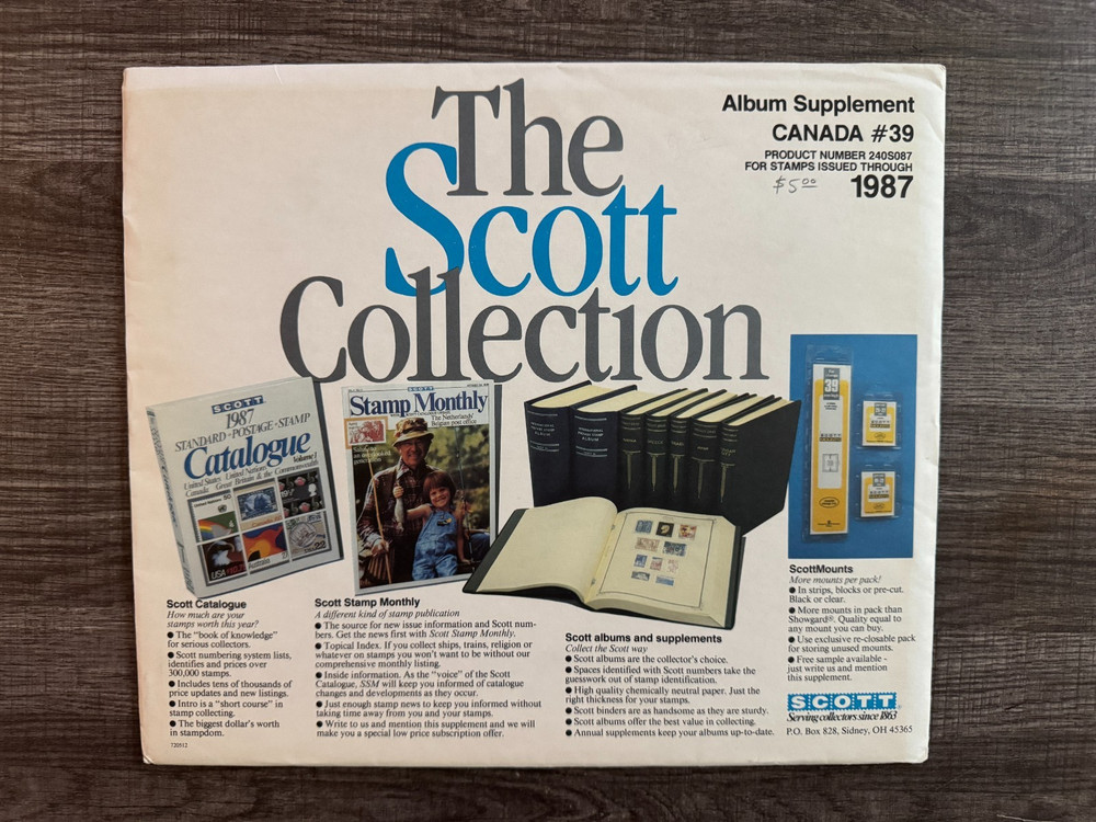 SCOTT - France  - #39  ALBUM SUPPLEMENT