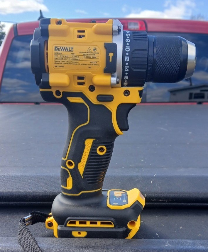 20V Brushless Impact Driver + Drill Combo Kit High Torque Tool Only