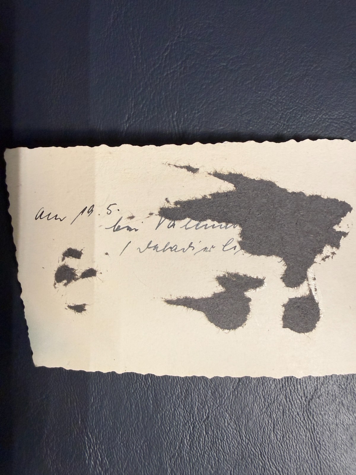 Vintage German Soldier WWII Era Original Black White Photo Military Uniform