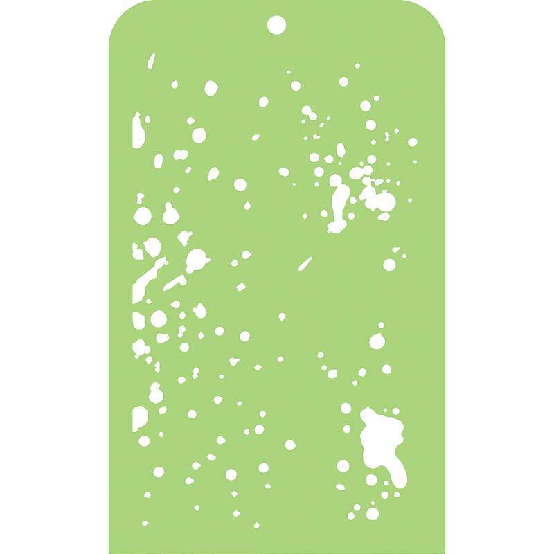 Kaisercraft Mini Designer Templates 3.5"X5.75" Speckles