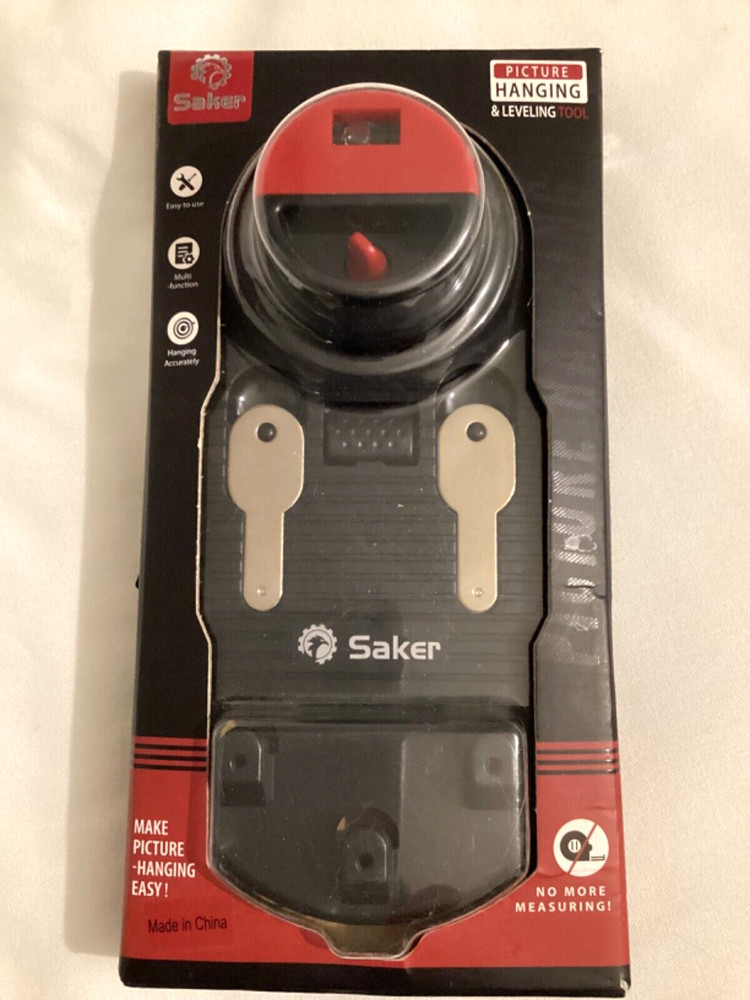 NEW Picture Hanging & Leveling Tool by Saker Easy to Use