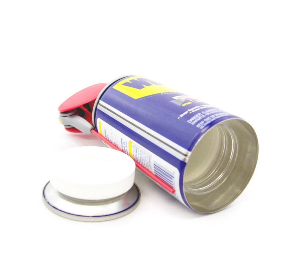 WD 40 storage stash can