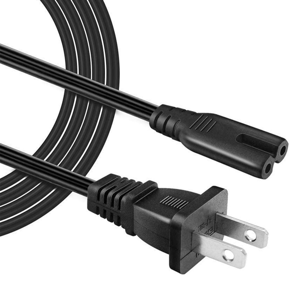 5ft AC Power Cord Cable For Epson Expression XP430 XP520 Printer 2-Prong Lead
