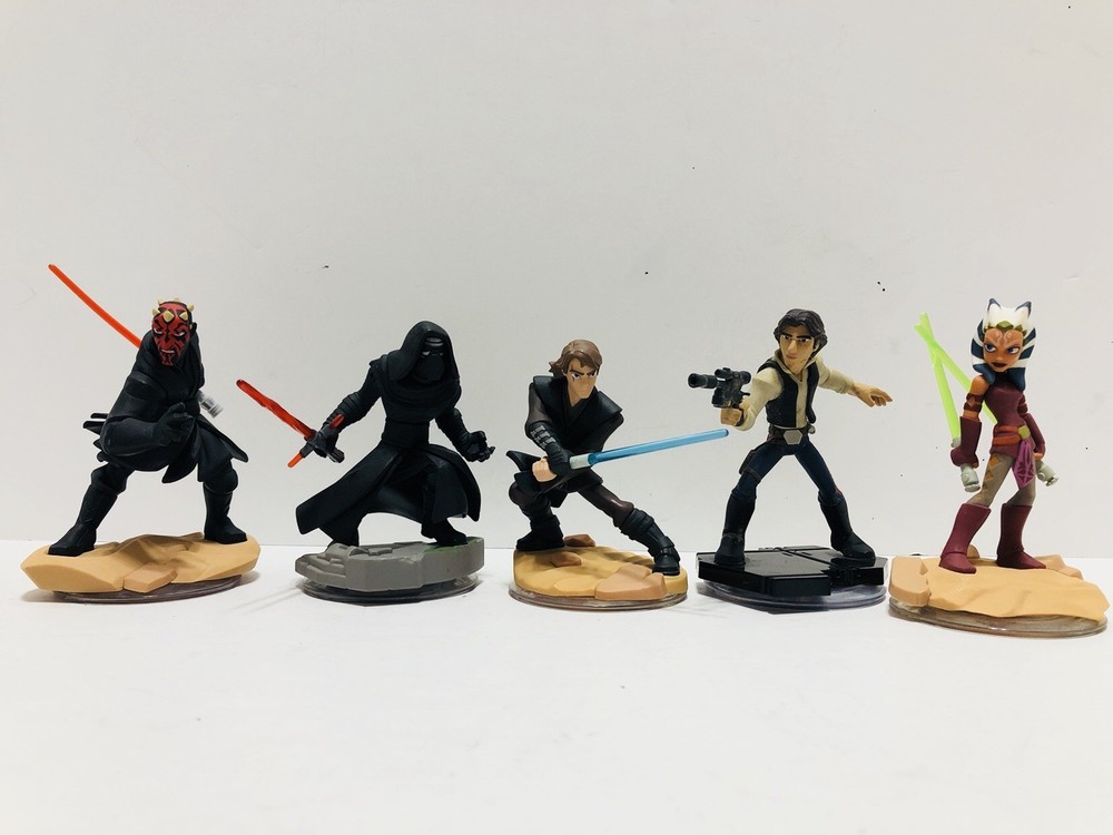 6 pc Disney Infinity Star Wars Lot 3.0
