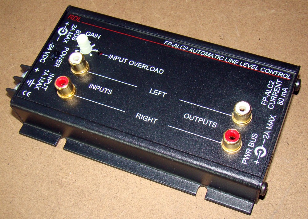 RDL FP-ALC2 Automatic Level Control/Stereo Phono Jacks