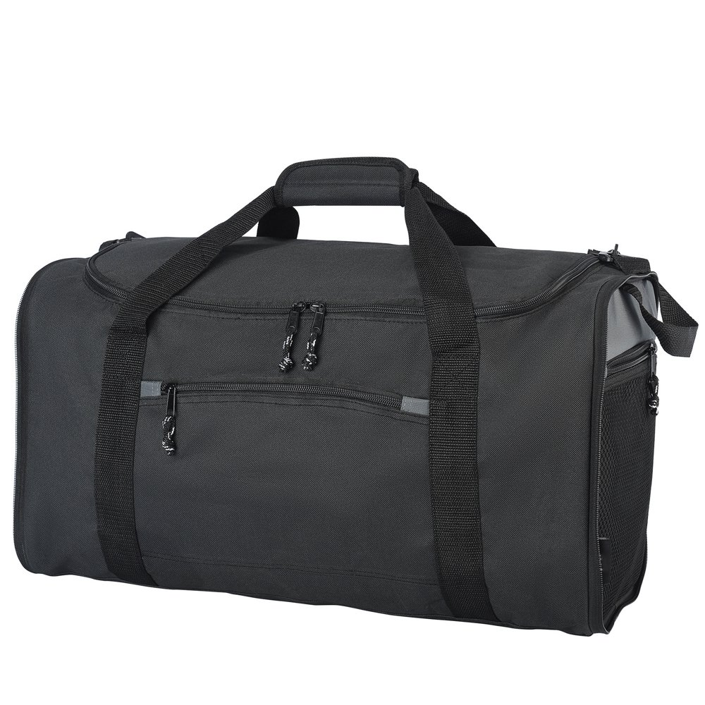 20" Collapsible Polyester Travel Duffel Bag Adjustable&Detachable Shoulder Strap