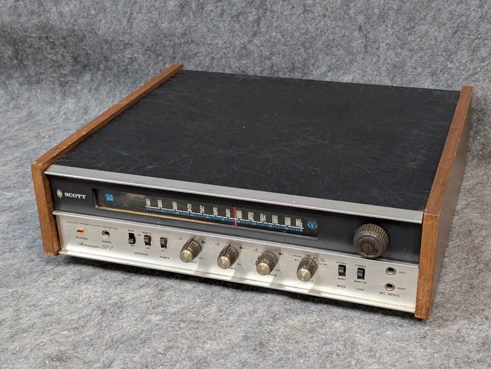 Scott Stereomaster 300-C Solid State Stereo Tuner Amp - Rare and Cool