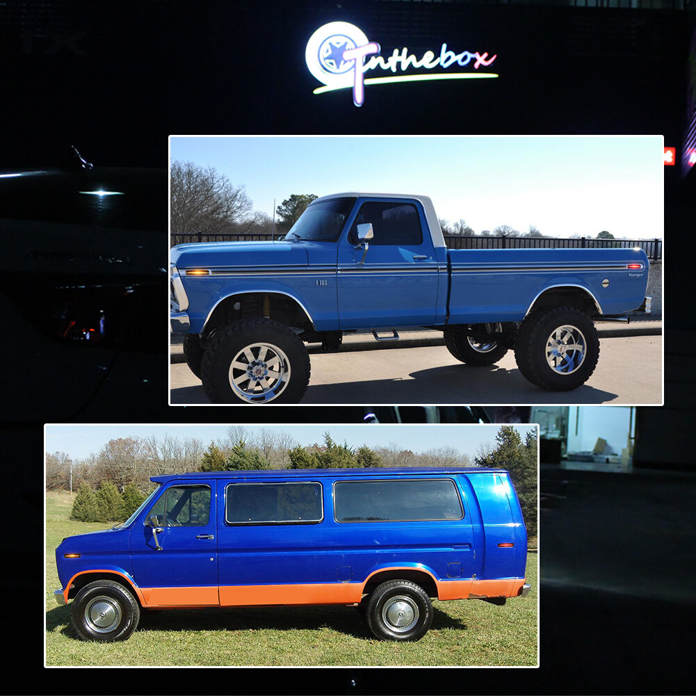 Fit FORD Truck F100 F150 F250 78 79 1978 1979 Tail Lights & Side Markers 6pc/Set