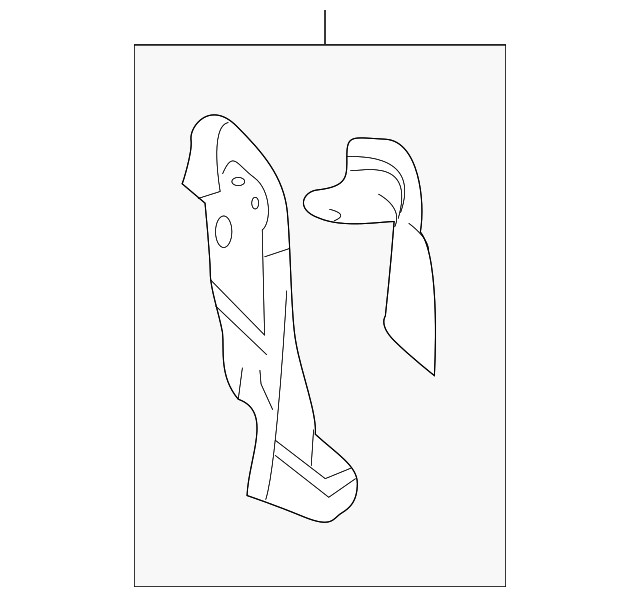 Genuine GM Tail Lamp Mounting Panel 92195892
