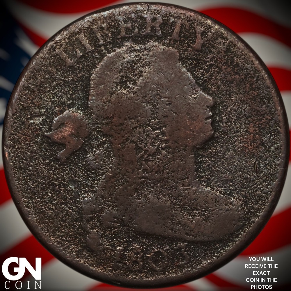 1803 Draped Bust Large Cent A2359