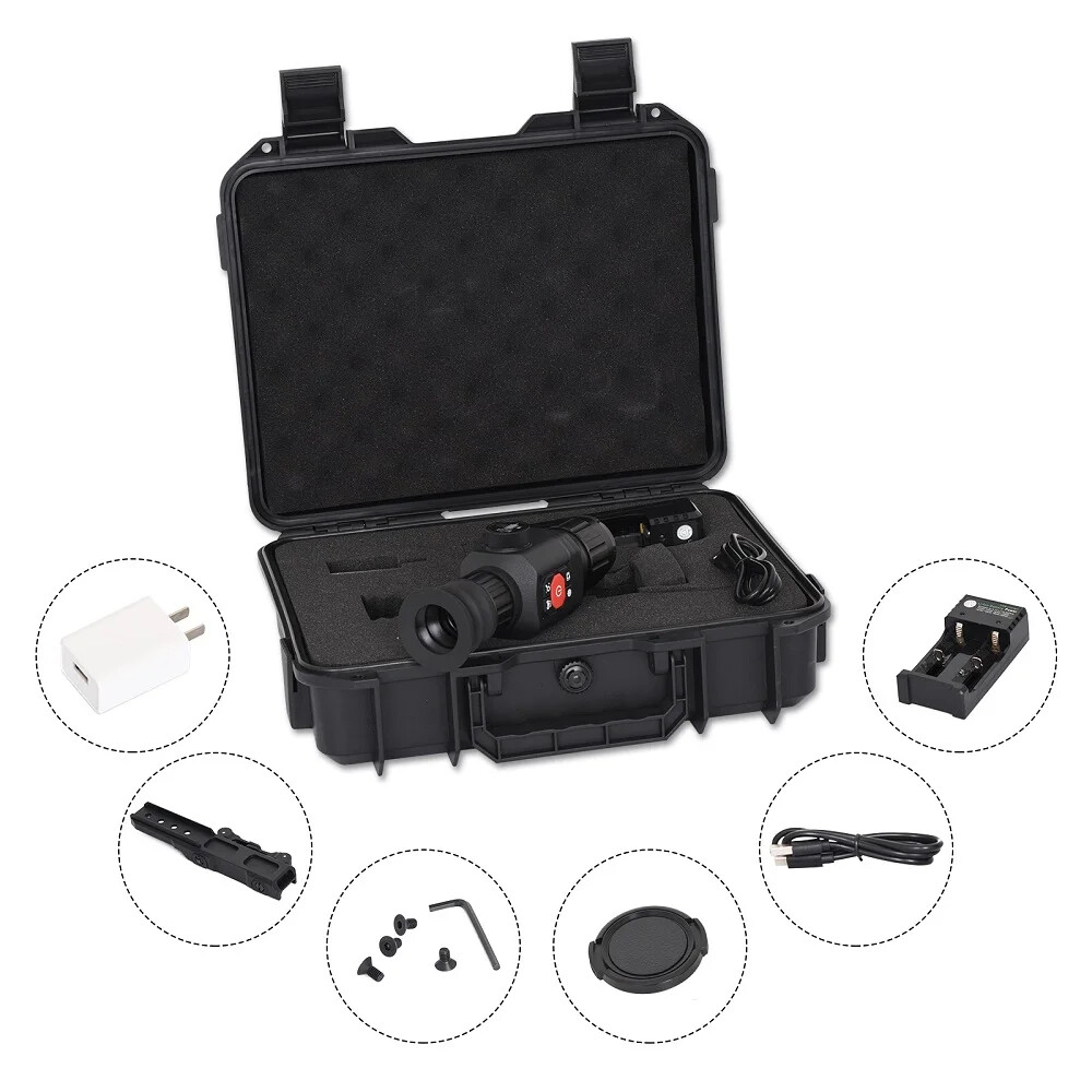 GR235 Thermal Night Vision Camera 35mm Telescope Rifle Scope 256x192