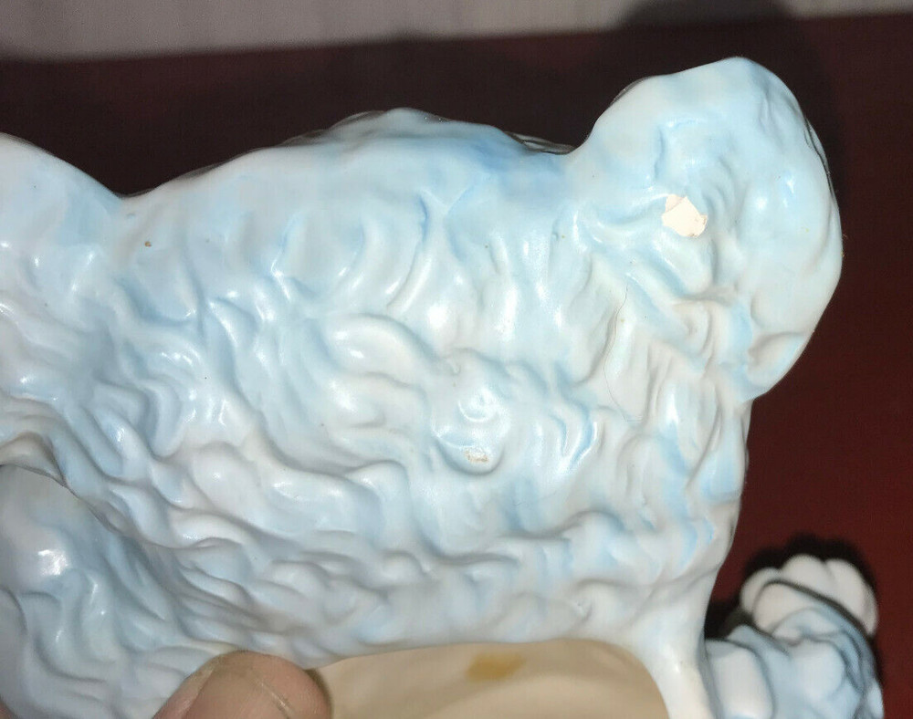 1963 SAMSON IMPORT BABY BLUE BOY BEAR PLANTER