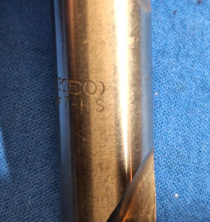KEO #7 HS double ended countersink drill bit