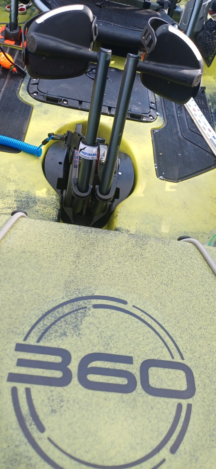 PROYAKER Leash for Hobie Kayak Mirage Drive H-Rail compatible