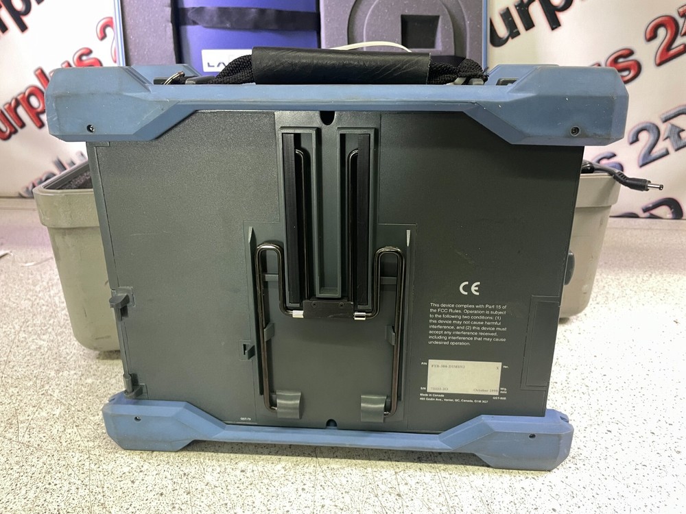 Exfo FTB-300 Universial Test System with FTB-7523B-E1 FTB7500 SM OTDR