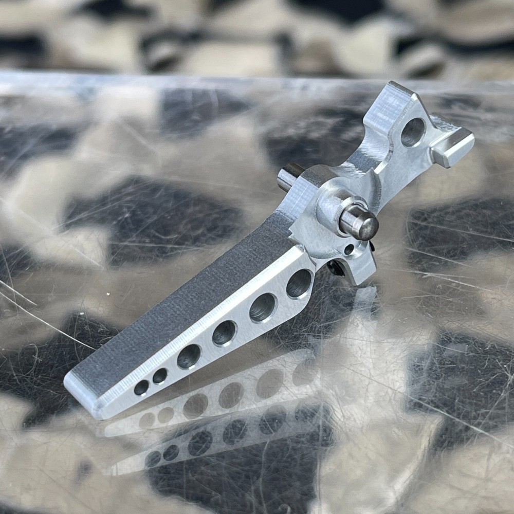 NEW Speed Airsoft M4/M16 Tunable Blade Trigger - Silver (SA3034)