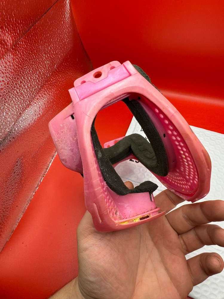 JT Proflex Dated 2005 Pink EPS Frames Original Foam (Cracked nose)