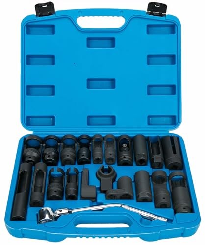 21pcs Oxygen Sensor Socket Set Sensor, Oil Pressure Sending Unit Socket Set