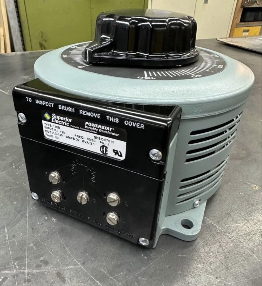 Powerstat Superior electric variable AUTOTRANSFORMER 136B