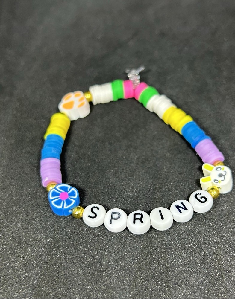 Spring (Happy Easter) Heishi Bracelet