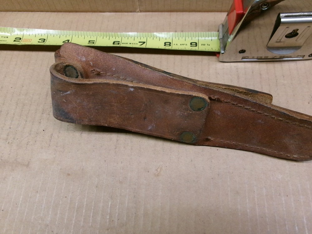 Vintage U.S. Army Signal Corps lineman's tool set.