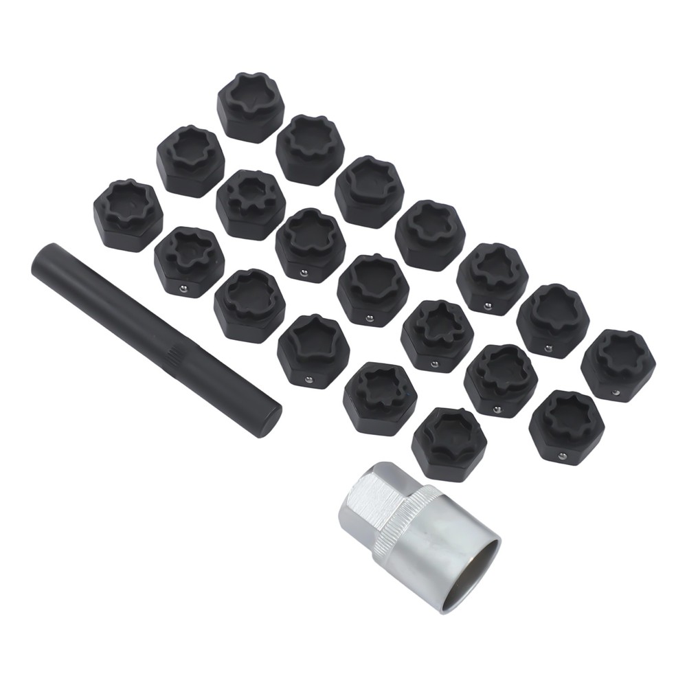 22pc Audi Wheel Locking Key Locking Wheel Bolt Nut Removal Set Master Key Kits