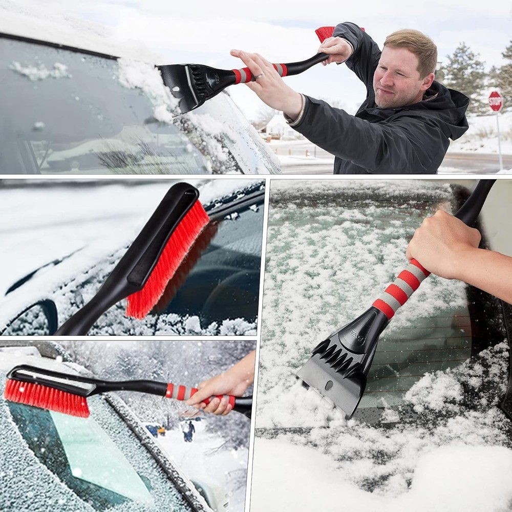27" Snow Brush & Ice Scraper Combo 2-Pack