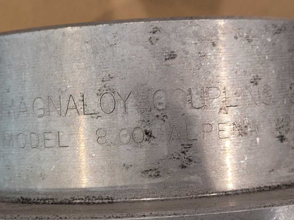 MAGNALOY COUPLING MODEL 8.00 NEW