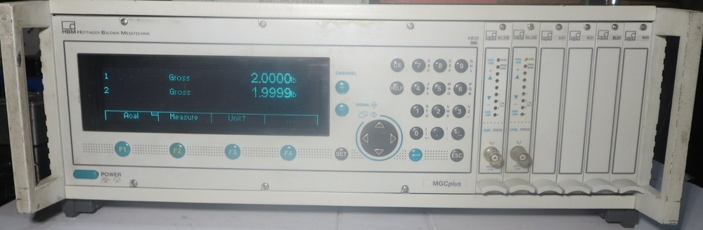 HBM MGCplus, 6 chanels, two  ML30B amplifiers, AB32A Display, CP12 Processor