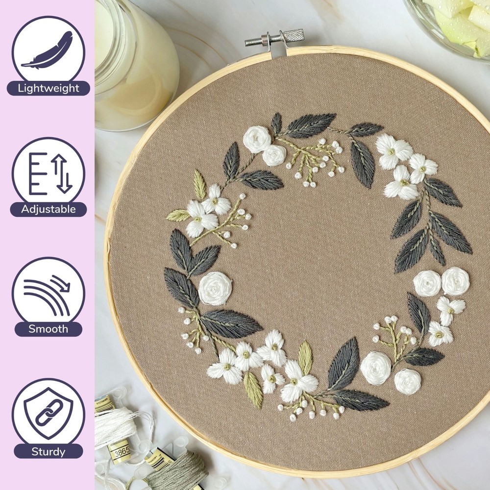 JubileeYarn Embroidery Hoops Set