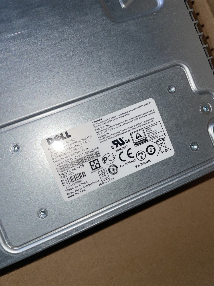 1x Dell EqualLogic Control Module type 15 10GB iSCSI - 15TF9FX E09M E09M003