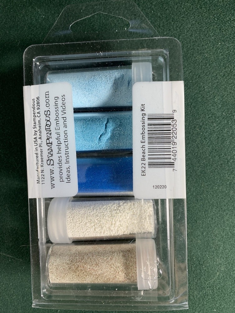 Stampendous Embossing Powder Set 5 Beach Summer